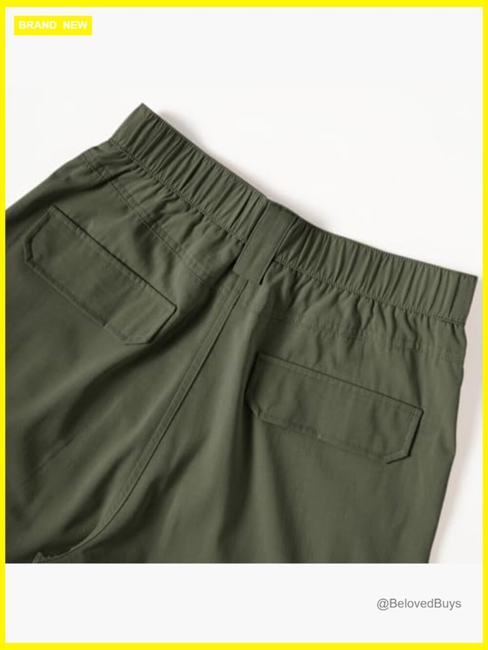 High Waist Cargo Pants Women Wide Leg Multi Pocket Y2K Parachute Trousers - Picture 5 of 7